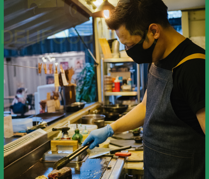 Orange Yellow Groovy Bazaar Food Truck Poster Orange Yellow Groovy Bazaar Food Truck Poster